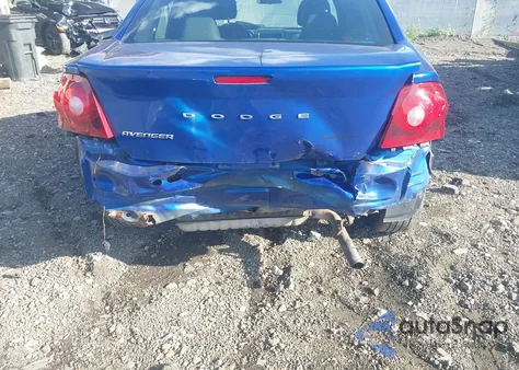 2012 Dodge Avenger Se from USA, damaged, VIN 1C3CDZAB7CN272644